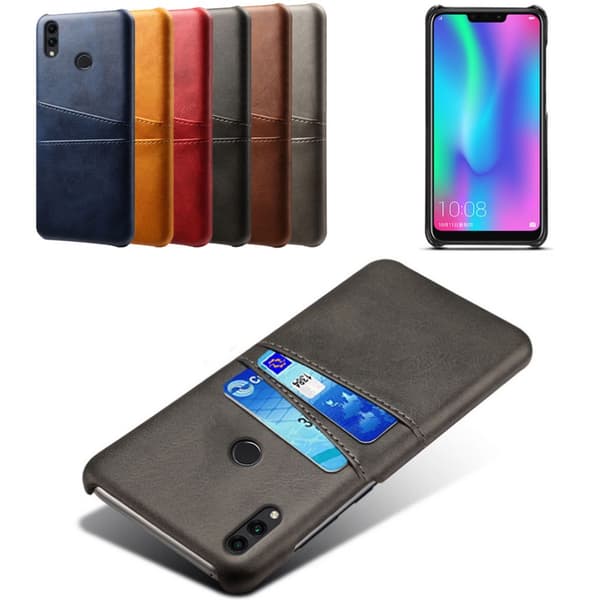 Huawei P20 Lite skal kort RÖD MOBILSKAL HUAWEI P20 LITE skal kort skärmskydd hål laddare / hörlurar
