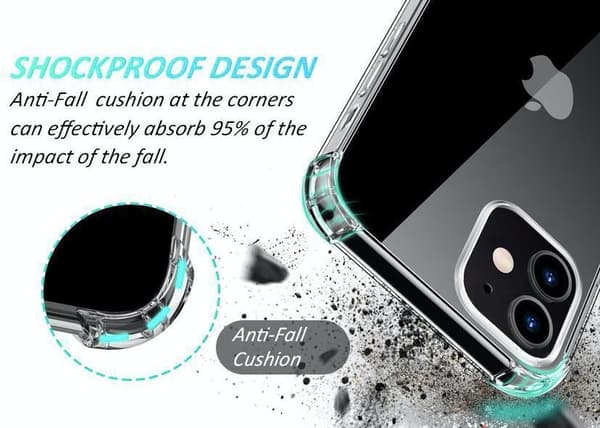 iPhone 13 PRO - Silikon Shockproof Skal extra stöt tåligt