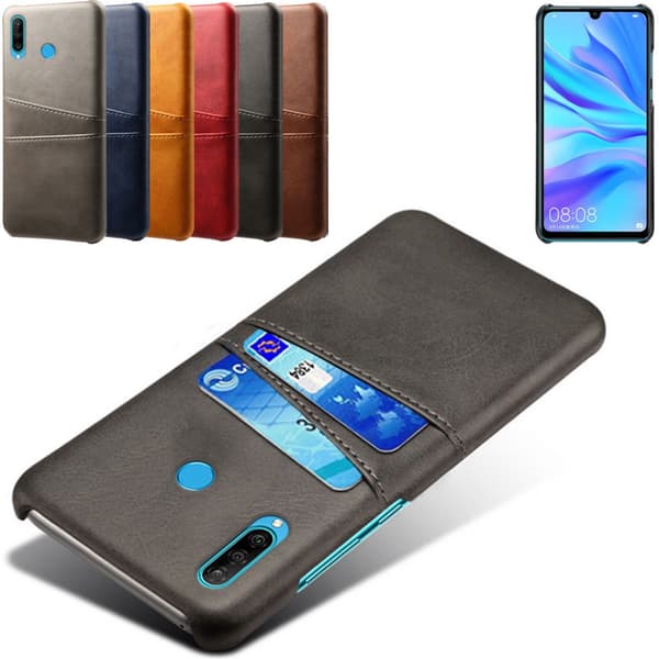 Huawei P30 Lite skal kort RÖD MOBILSKAL HUAWEI P30 LITE skal kort skärmskydd hål laddare / hörlurar