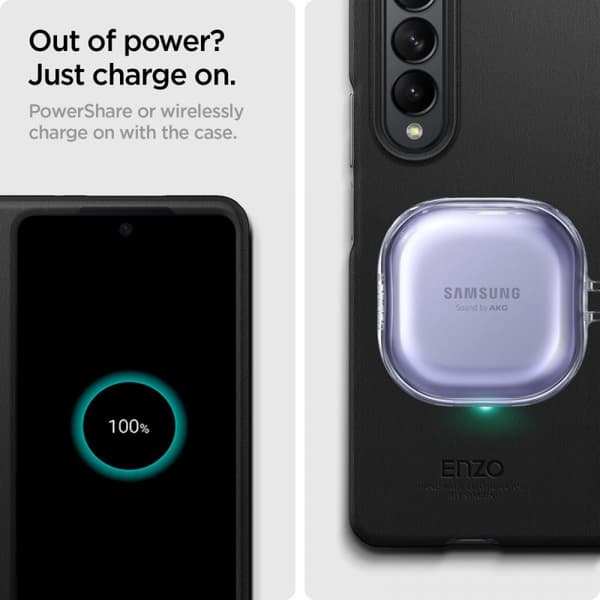 Spigen Samsung Galaxy Z Fold3 Cover Enzo Sort