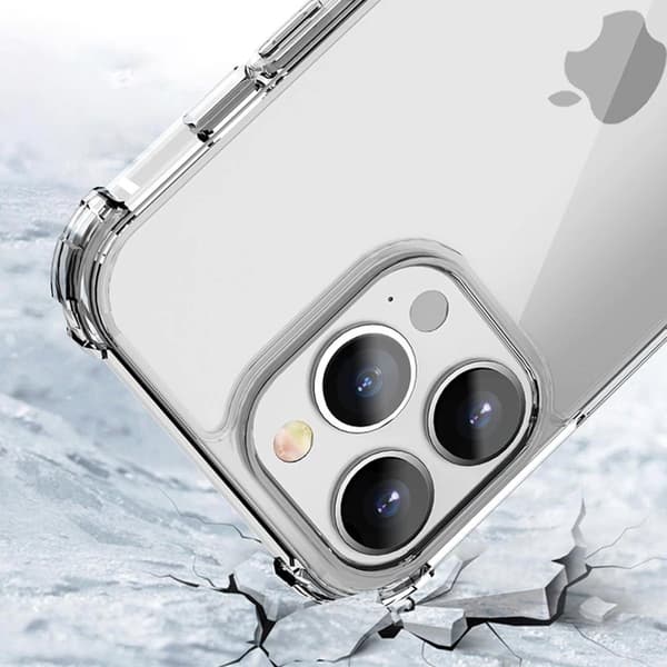 Stöttåligt Mobilskal iPhone 13 Pro - Transparent