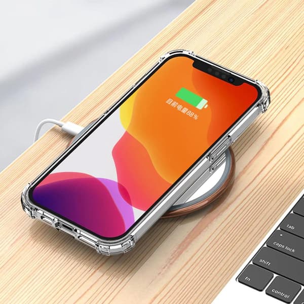 Stöttåligt Mobilskal iPhone 13 Pro - Transparent