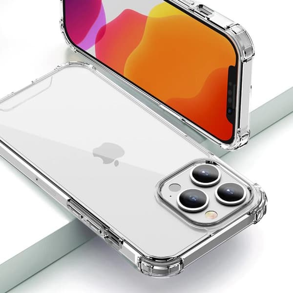 Stöttåligt Mobilskal iPhone 13 Pro - Transparent