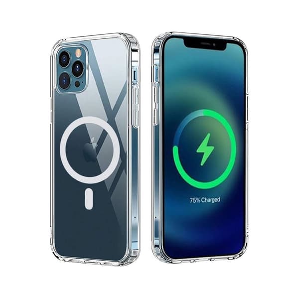 Stöttåligt MagSafe Skal iPhone 13 Pro Max - Transparent