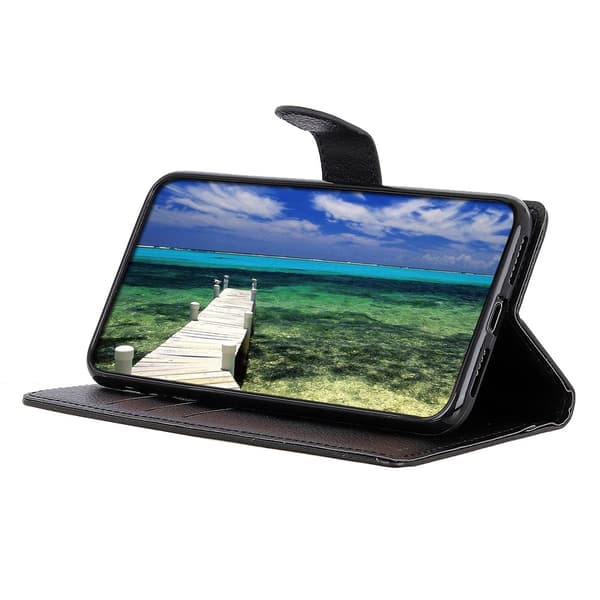 Nordic Covers iPhone 13 Pro Max Etui Litchi Raven Black