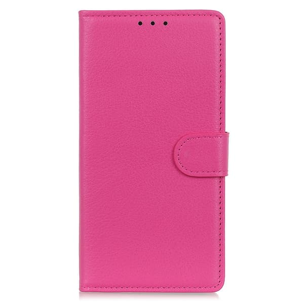 Nordic Covers iPhone 13 Pro Etui Litchi Magenta