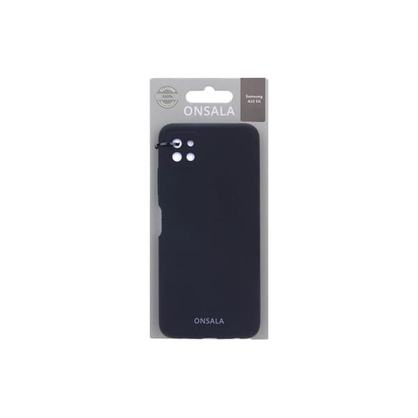 Mobilcover Silikone Black - Samsung A22 5G
