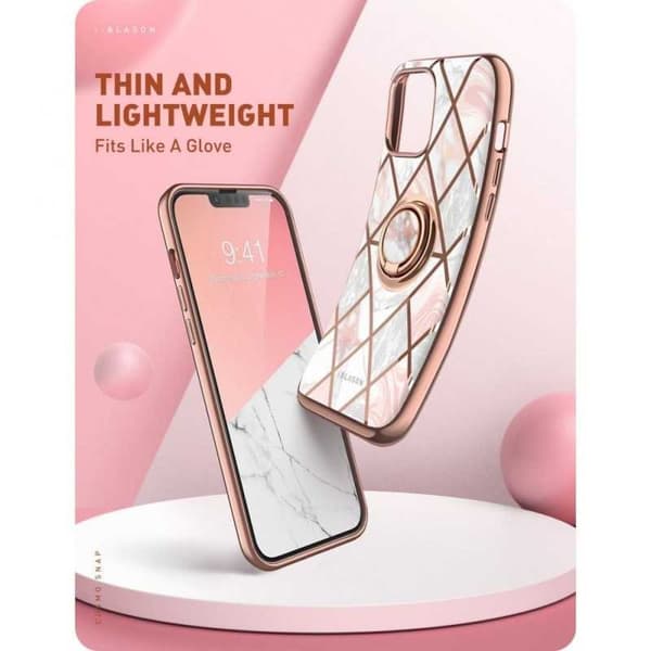 iPhone 13 Supcase Marble Pink