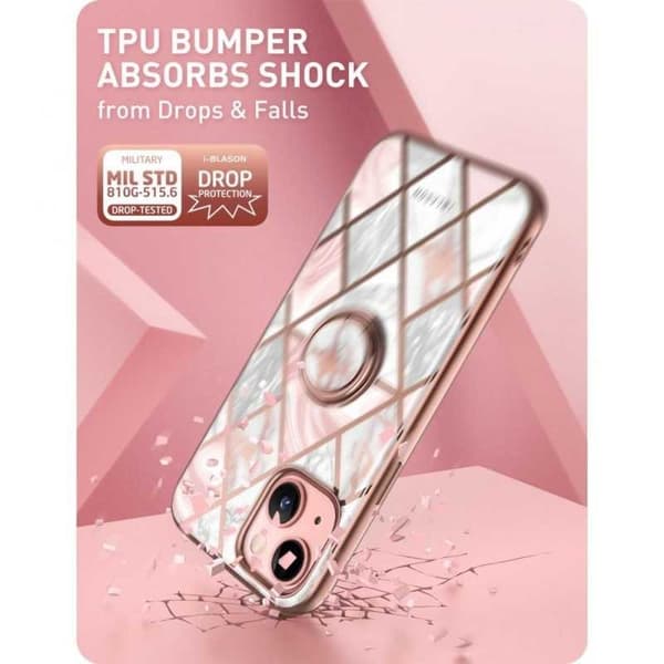 iPhone 13 Supcase Marble Pink