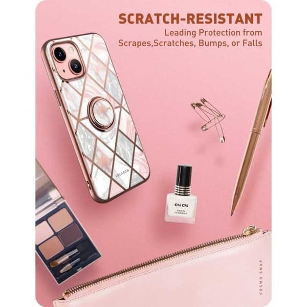 iPhone 13 Supcase Marble Pink