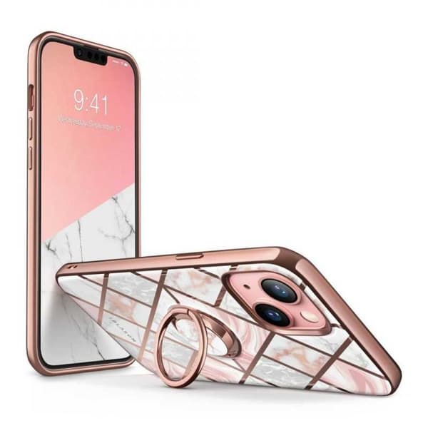 iPhone 13 Supcase Marble Pink