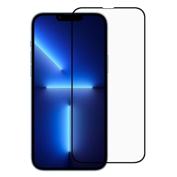 SKALO iPhone 13 Mini FULL-FIT Hærdet Glas Skærmbeskyttelse