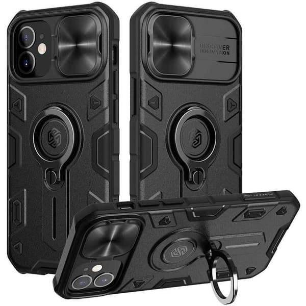 iPhone 13 stødsikker etui med ringholder Nillkin
