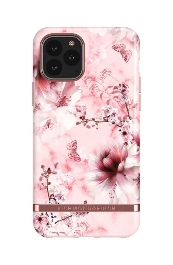 Richmond & Finch Skal Pink Marble Floral - iPhone 11 Pro