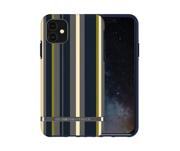 Richmond & Finch Skal Navy Stripes - iPhone 11 Pro Max