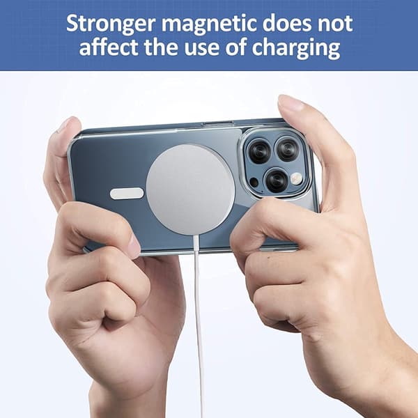 INF Transparent Mobilskal Kompatibelt med MagSafe-laddare för iPhone 13 Pro Max