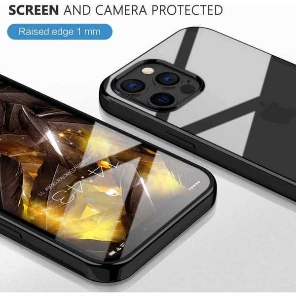 iPhone 13 Pro Shock Absorberende gummi Shell