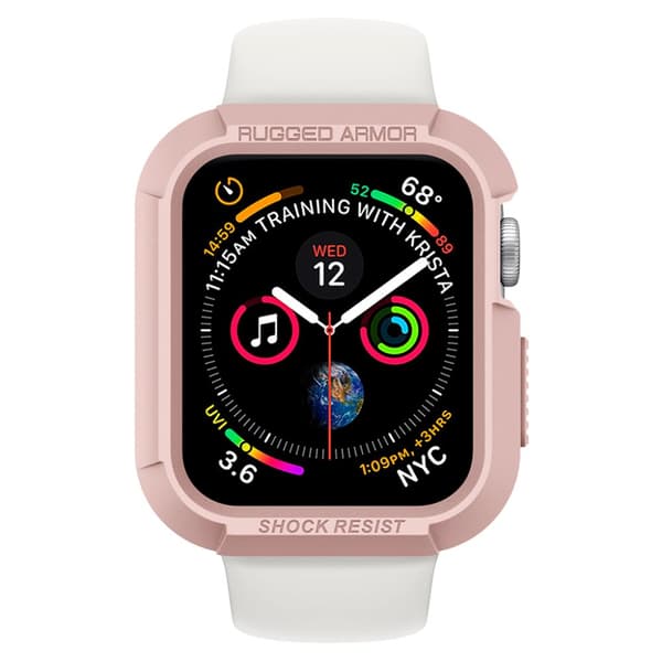 Spigen Apple Watch 44/45mm Cover Rugged Armor Roseguld