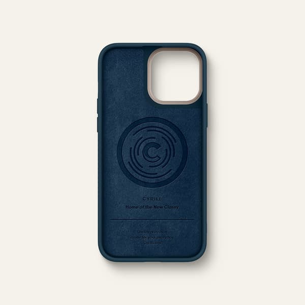 Cyrill iPhone 13 Pro Max Kuori Color Brick Mag Deep Sea