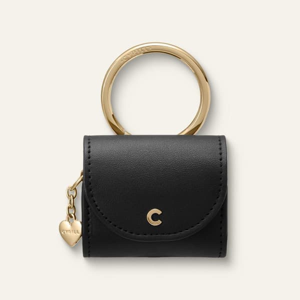 Cyrill AirPods 3 Skal Mini Bag Classic Leather Black
