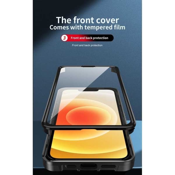 iPhone XR Full Coverage Premium 3D Cover ThreeSixty CamShield