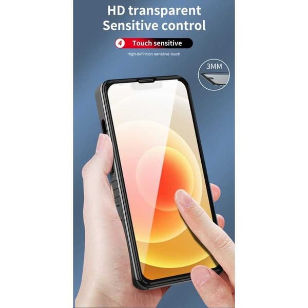 iPhone XR Full Coverage Premium 3D Cover ThreeSixty CamShield