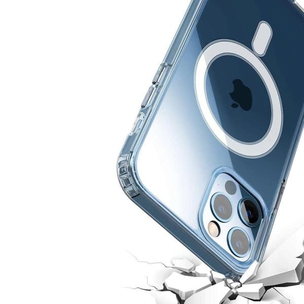 Stöttåligt MagSafe Skal iPhone 11 - Transparent