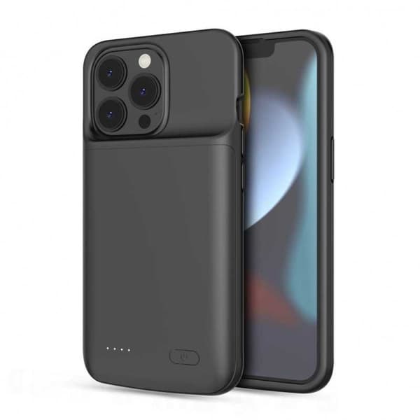 iPhone 13 Pro Eksklusivt stødsikkert batteritaske Titan V2 4800mAh