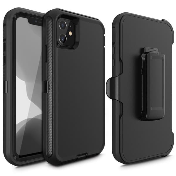 Støtsikkert Robust iPhone 12 Pro Max-deksel med Belteklipsdeksel
