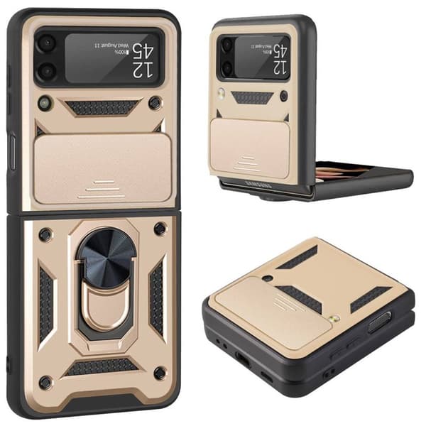 Jazz 3i1 cover Samsung Galaxy Z Flip 3 : farve - guld