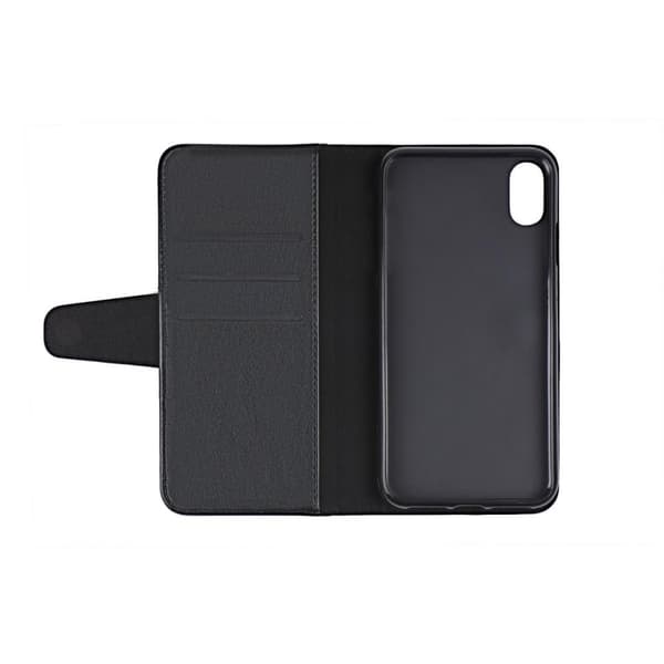 iPhone XS Max Plånboksfodral Stativ och extra Kortfack G-SP -  Svart