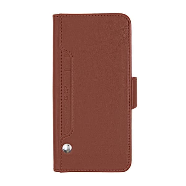 iPhone XS Max Plånboksfodral Stativ och extra Kortfack G-SP -  Brun