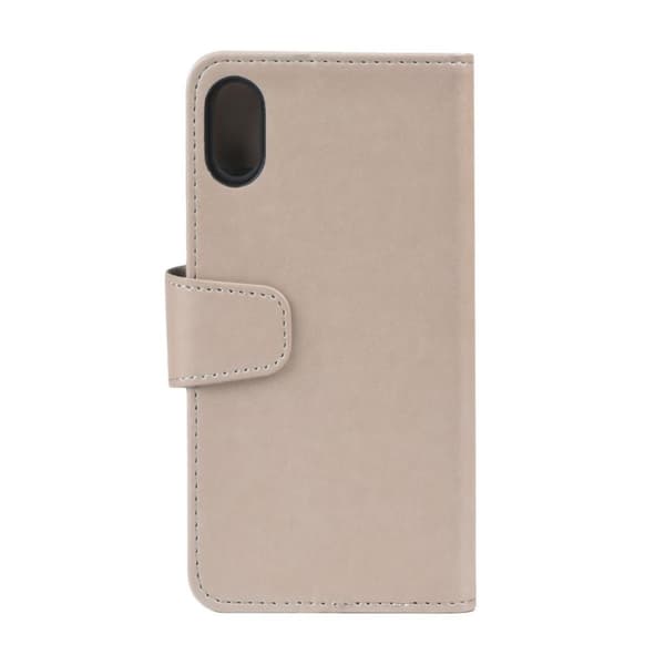 iPhone XS Max Plånboksfodral Stativ och extra Kortfack G-SP - Grå