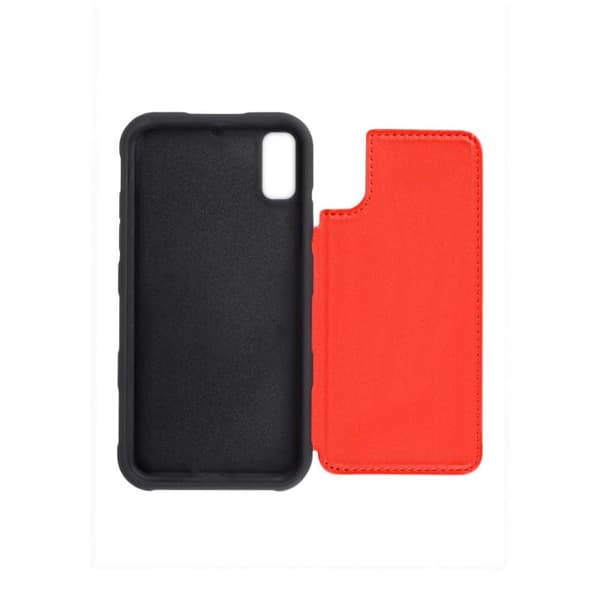Stöttåligt Skal Kortfack G-SP iPhone X/XS - Röd