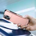 Miniatyrbild 3 av 7: SKALO iPhone 13 Armor Skal Korthållare - Roséguld
