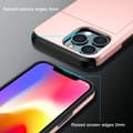 Miniatyrbild 2 av 7: SKALO iPhone 13 Armor Skal Korthållare - Roséguld