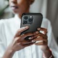 Pikkukuva 6 / 7: SKALO iPhone 13 Mini Armor Suojakuori korttikotelo - Musta