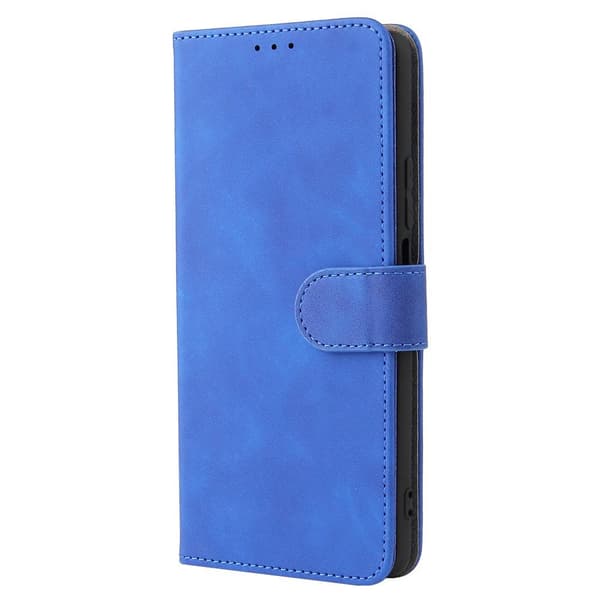 SKALO Xiaomi 11T/11T Pro Matt PU Nahka lompakkokotelo - Sininen