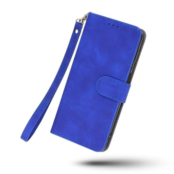 SKALO Xiaomi 11T/11T Pro Matt PU Nahka lompakkokotelo - Sininen