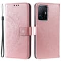Pikkukuva 1 / 6: SKALO Xiaomi 11T/11T Pro Mandala lompakkokotelo - Ruusukulta