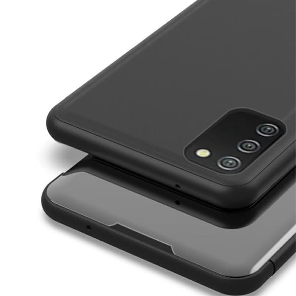 SKALO Samsung A02s / A03s Clear View Mirror Lompakko - Violetti