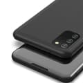 Pikkukuva 6 / 6: SKALO Samsung A02s / A03s Clear View Mirror Lompakko - Violetti