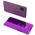 Pikkukuva 1 / 6: SKALO Samsung A02s / A03s Clear View Mirror Lompakko - Violetti