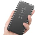 Pikkukuva 4 / 6: SKALO Samsung A02s / A03s Clear View Mirror Lompakko - Kulta
