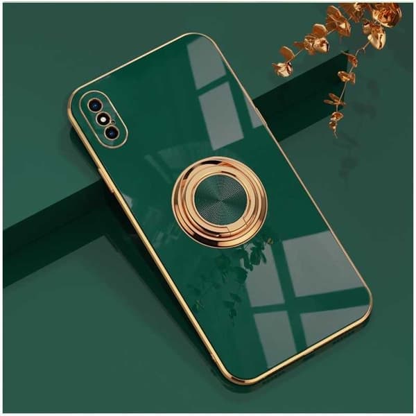 iPhone XS Max Elegant & stødsikkert cover med ringholder fejlfri