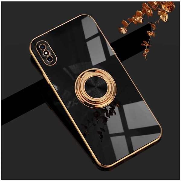 iPhone XS Max Elegant & stødsikkert cover med ringholder fejlfri