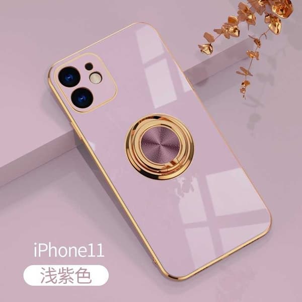 iPhone 11 Elegant & Stöttåligt Skal med Ringhållare Flawless
