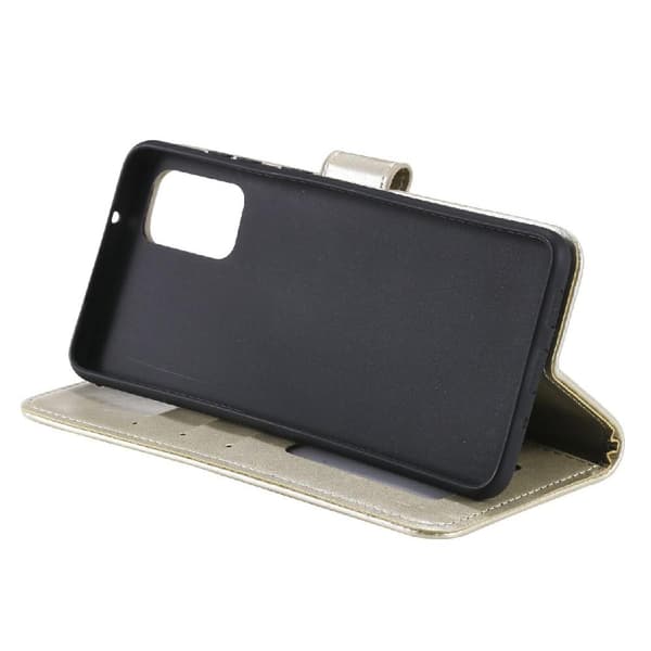SKALO Samsung A02s / A03s Mandala Flip Cover - Guld