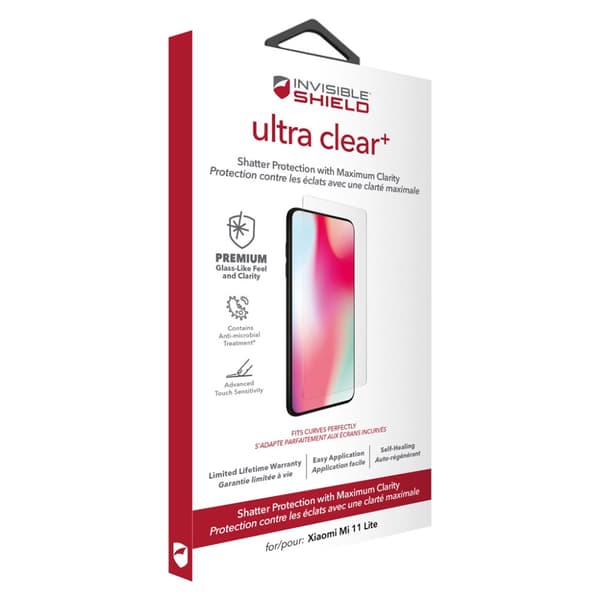 ZAGG InvisibleShield Xiaomi Mi 11 Lite Näytönsuoja Ultra Clear+