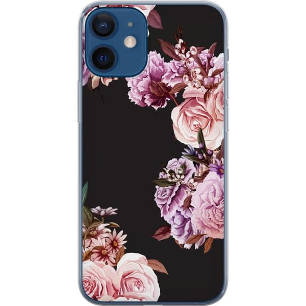 Apple iPhone 12  Genomskinligt Skal Blommor